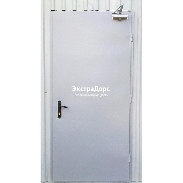 Противопожарная дверь EI 30 3 типа белая металлическая во Фрязино  купить