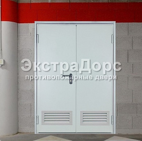 Противопожарные двери с решеткой от производителя во Фрязино  купить