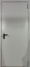 Дверь противопожарная для архивных помещений цвета металлик